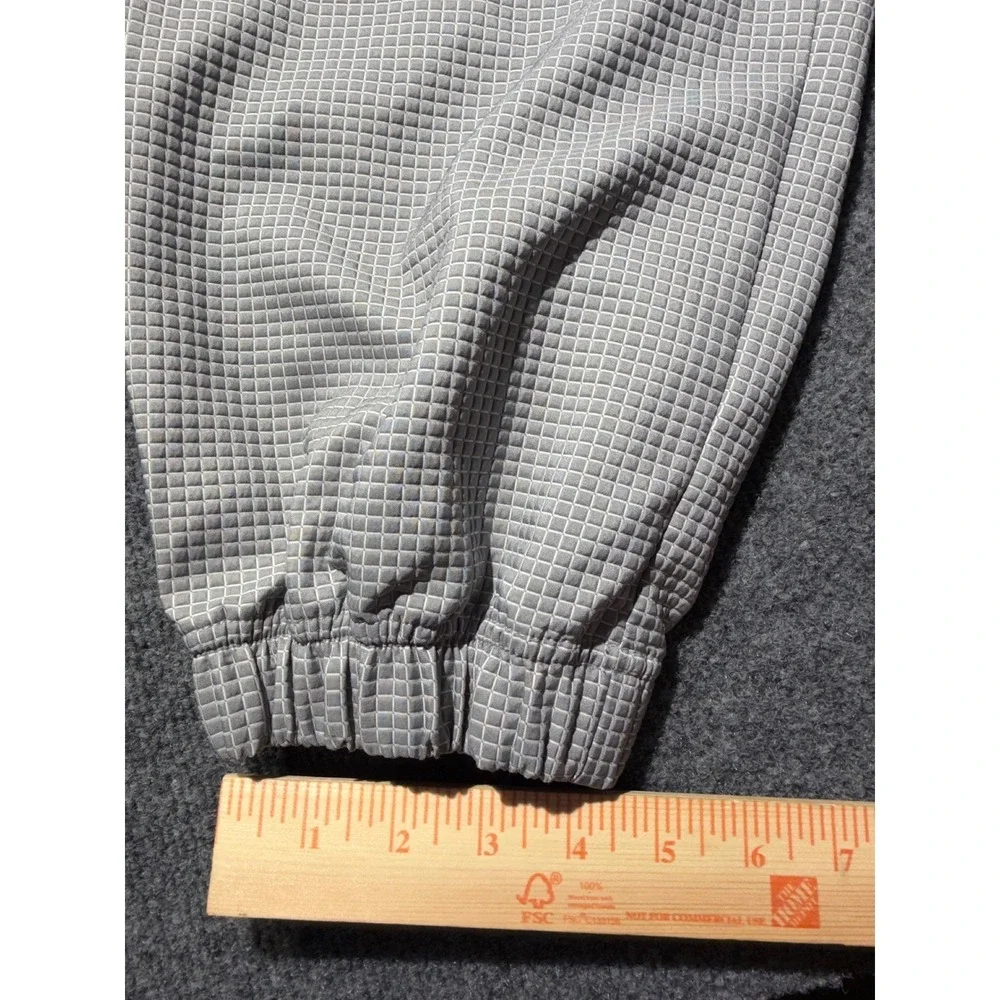 Adidas Mens Zip Off Convertible Track Pants Grey Grid Joggers S94795 Large